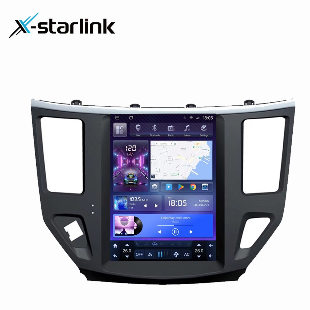 XYstar 10.4 Inch Android Gps Navigation Stereo Car Video Car Dvd Player For Nissan Pathfinder 2012-2020 vertical screen