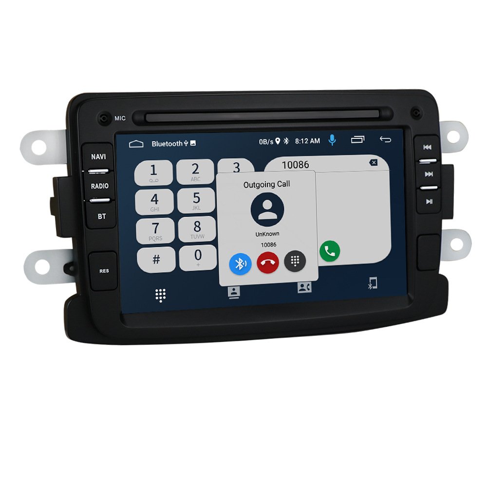 Dacia Logan Renault Captur Lada Xray 2 Head Unit 7 Inch Car Gps Navigation 4 Core 1+16gb Multimedia Player Carplay