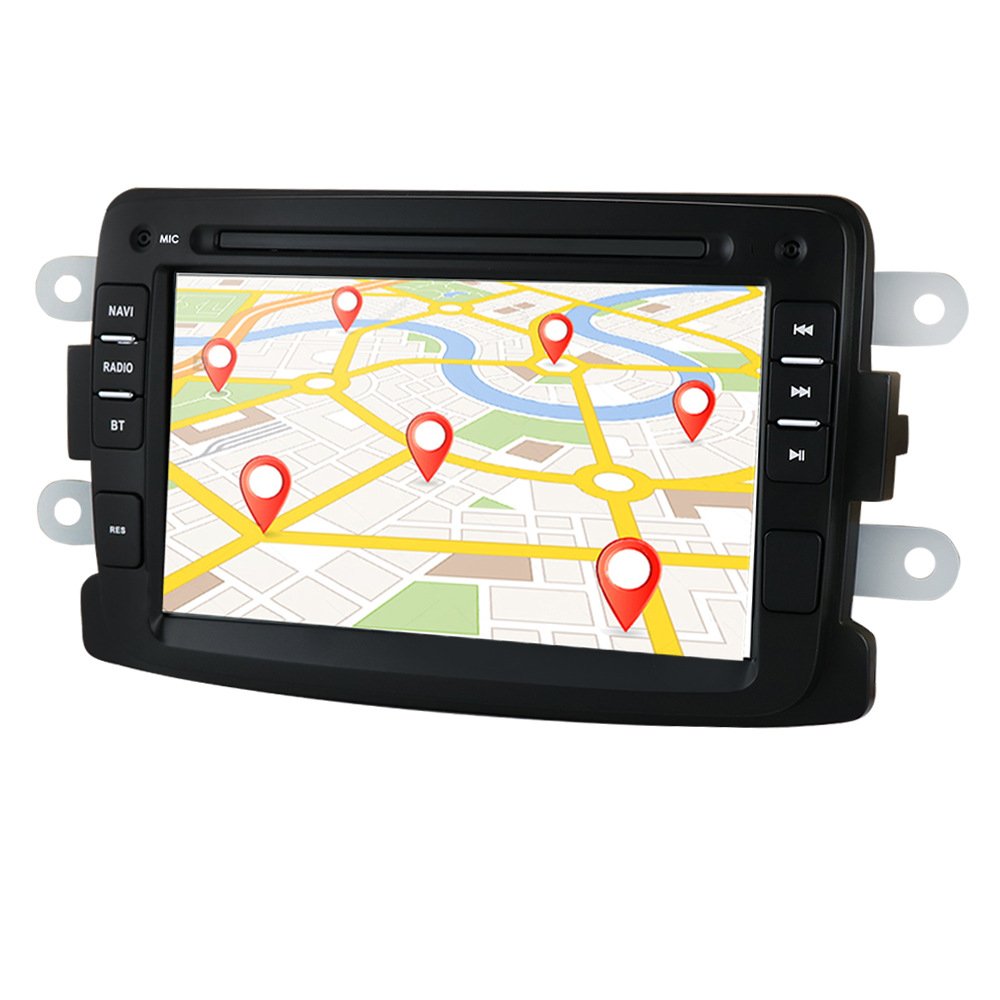 Dacia Logan Renault Captur Lada Xray 2 Head Unit 7 Inch Car Gps Navigation 4 Core 1+16gb Multimedia Player Carplay