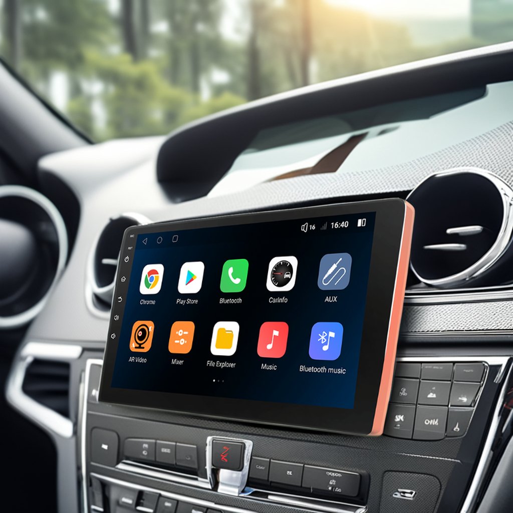 Universal 2+64G Car Android DVD Player Auto Radio Stereo car Audio Camera CarPlay Split screen Navigation GPS IPS for Car