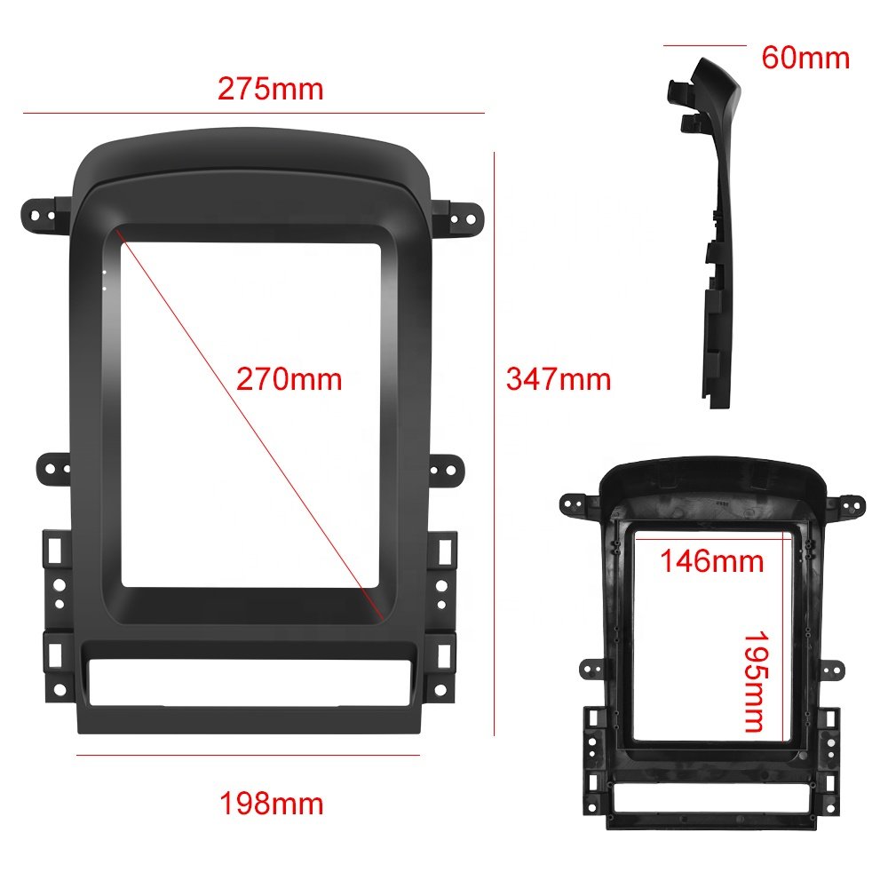 Podofo 9.7" Android 13 Car Stereo Car Radio For Chevrolet Captiva 2006-2012 With Carplay Android Auto GPS Wifi Hifi FM RDS
