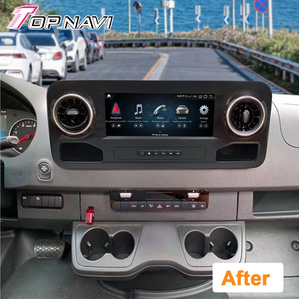 12.3Inch Android 12 Octa Core Car Radio Stereo Screen For Benz Sprinter 2019 Car Player Audio
