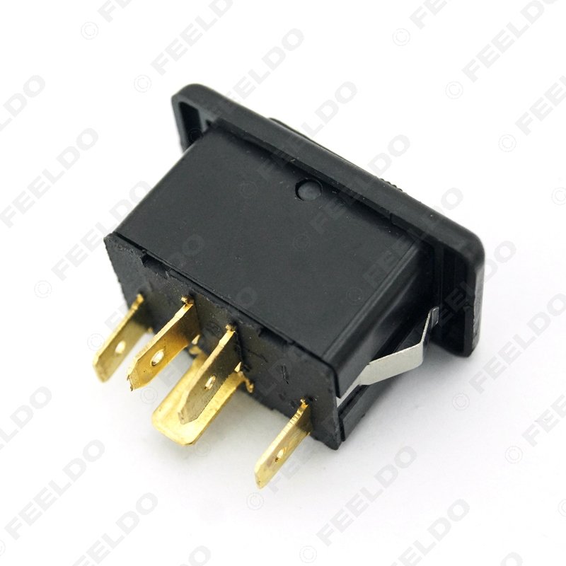 Universal 5pins Electromobile Power Window Switch 12V/24V 20A with Illumination Indicator