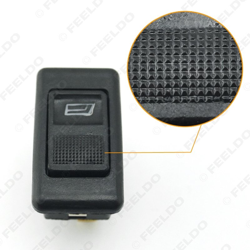 Universal 5pins Electromobile Power Window Switch 12V/24V 20A with Illumination Indicator
