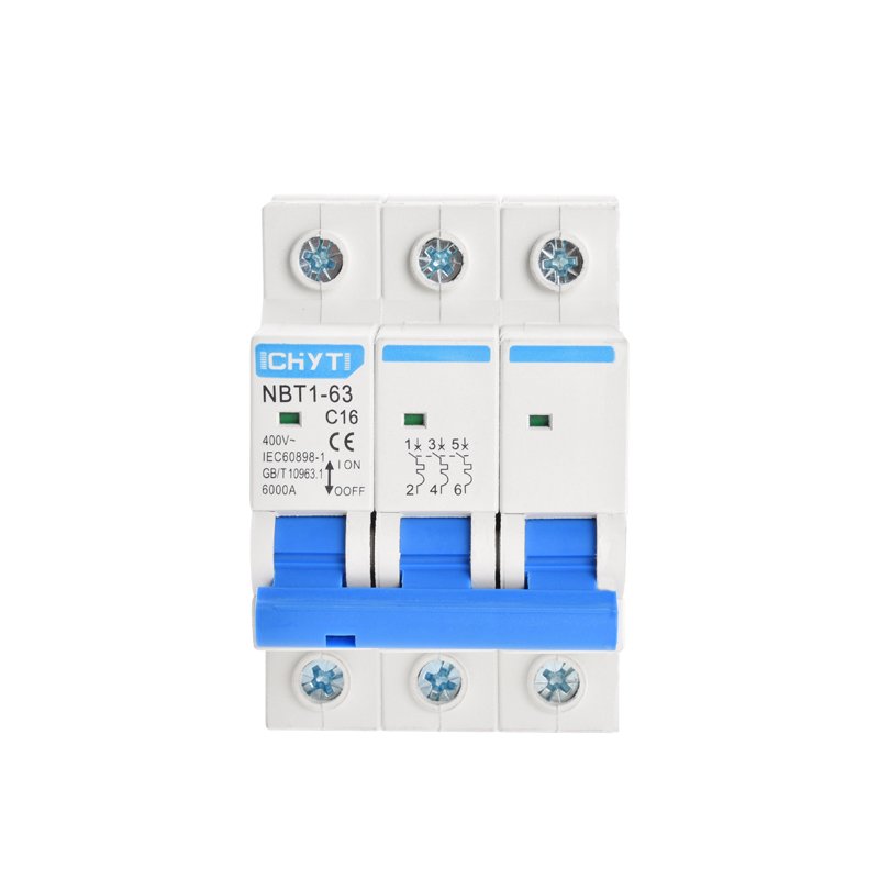 Hot Sale 4 Phase Breaker Type of Main Electrical Auto Switch NBT1-63 4P 63A MCB
