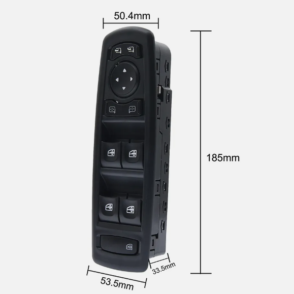 Power Master Window Switch 7700817337 Compatible With Renault Fluence 2008-2016