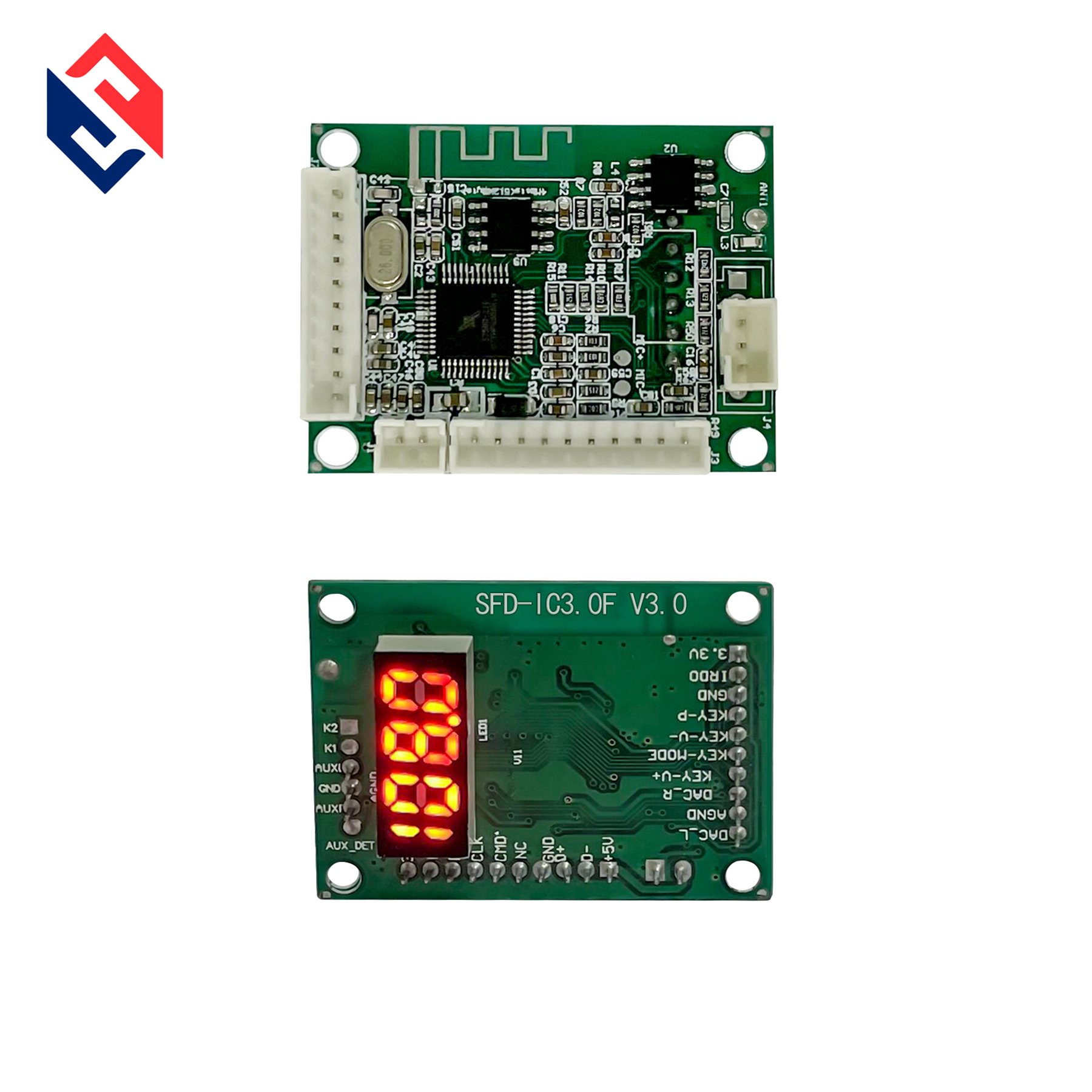LED Light Decoding Board Wireless Bluetooth MP3 Player Audio Motherboard Circuit Module USB Kit 5V 12V Decoder Board