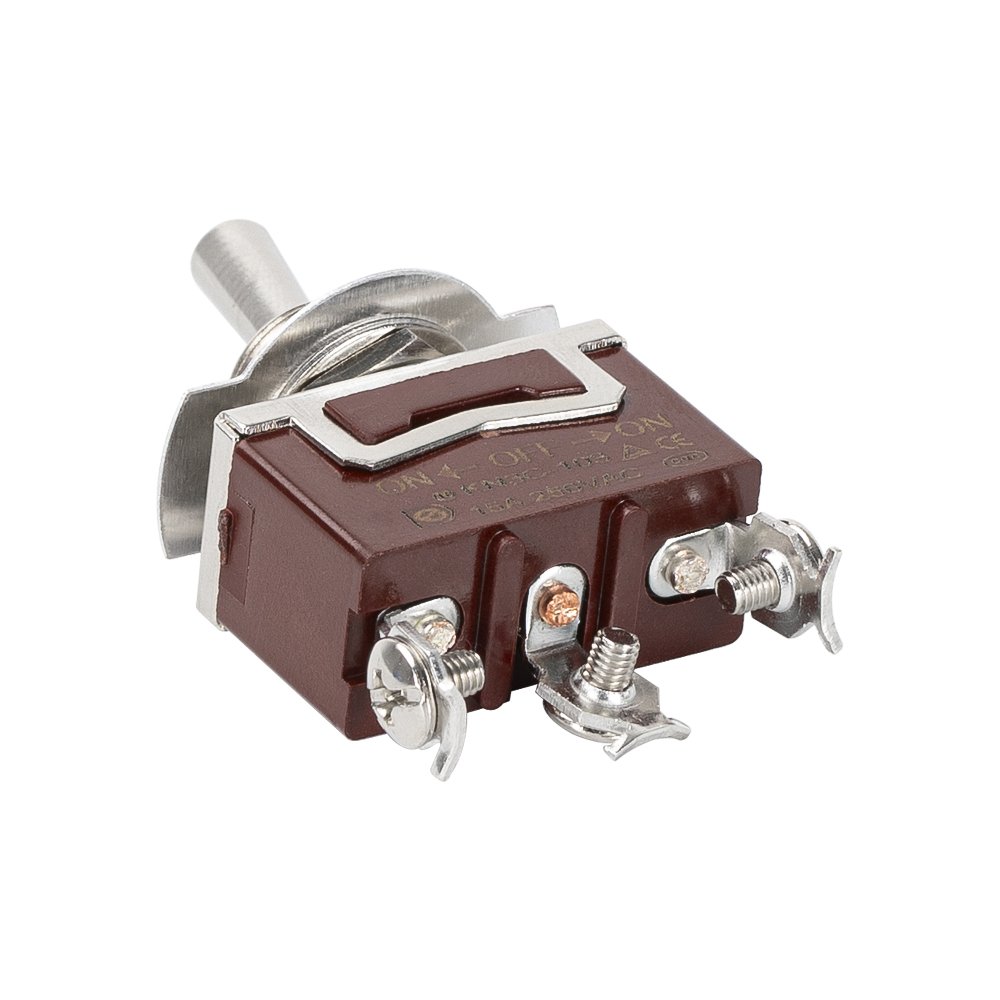 DaierTek 3-Way Toggle Switch SPDT 12 Volt Toggle Switch On-Off-On Heavy Duty Toggle Switch 30A for Car Auto Truck Boat