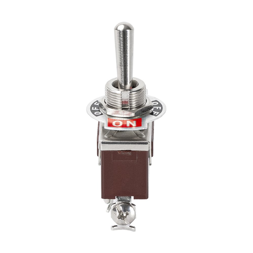 DaierTek 3-Way Toggle Switch SPDT 12 Volt Toggle Switch On-Off-On Heavy Duty Toggle Switch 30A for Car Auto Truck Boat