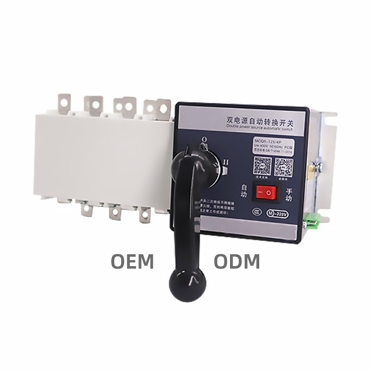 Automatic Changeover Switch Dual Power Supply AP 4Pole Ats Switches Auto&Manual Transfer Switching for Generator