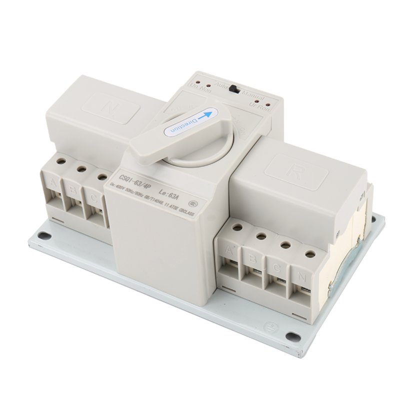 Switch CNCSGK 4P 2P Dual Power Manual Controller 63A Changeover Dual power Auto Automatic Transfer Switch