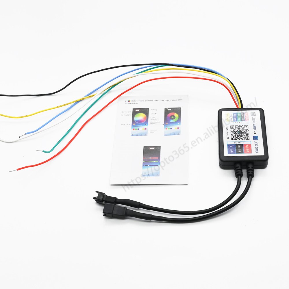 LED Lamp Lighting Controller JST for Electric Vehicle Car Motorcycle Aftermarket Parts Turn Signal Tail Brake Light Conversion