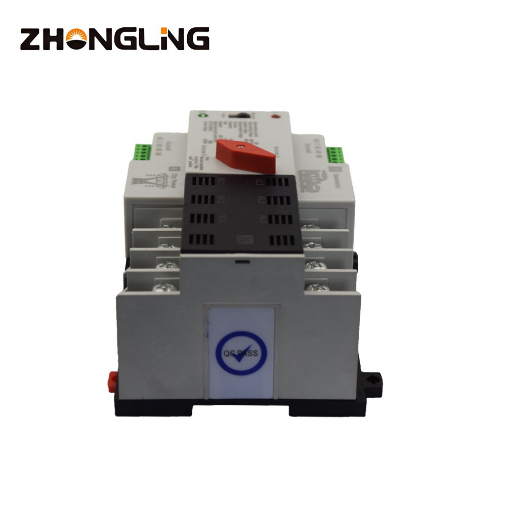 High Quality Single Phase 100A Automatic Transfer Switch ATS Switch for Engine Wholesale Generator Parts & Accessories