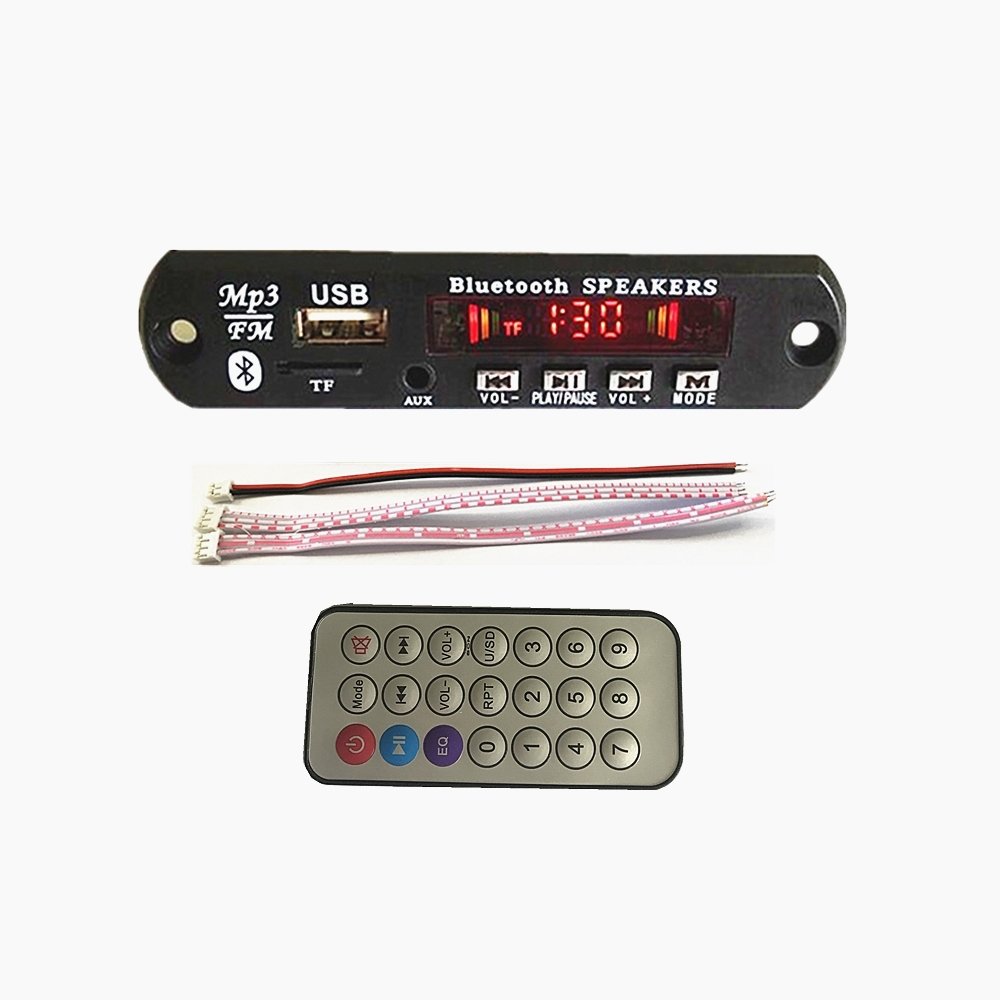 JK6836D Car Music Box Kits USB Wireless BT 5.0 Bluetooth MP3 Player Module With FM Radio Folders