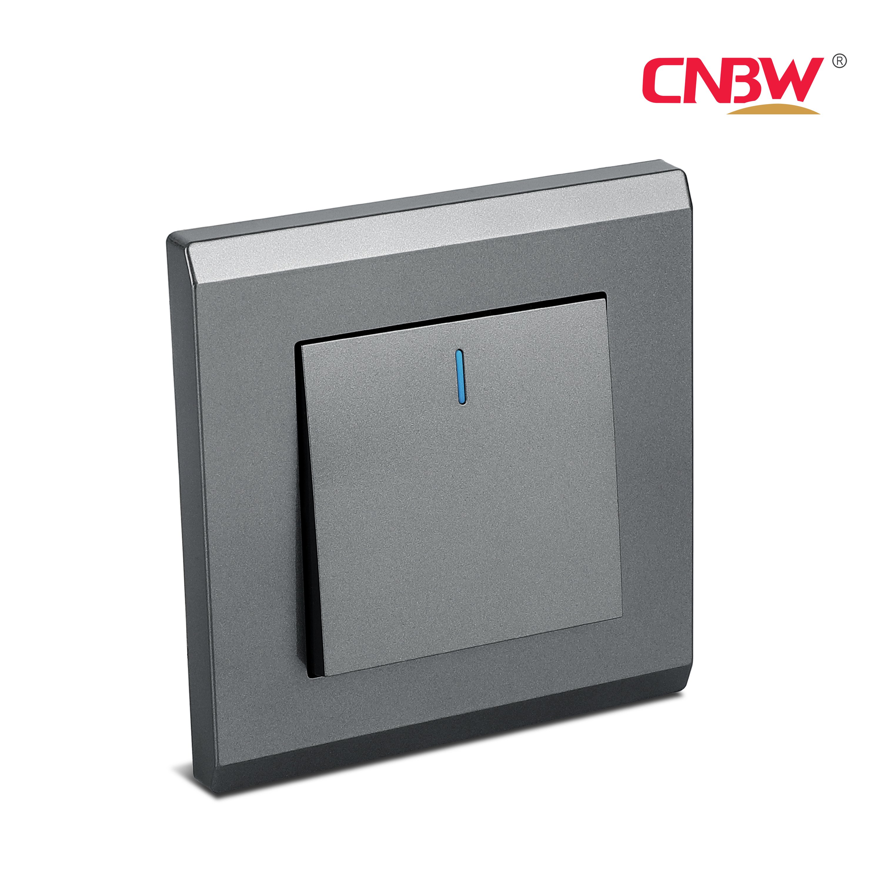 Factory Wholesale ODM/OEM PC Panel Wall Switch 16A Electrical Touch 1 Gang Switch Best-selling In Africa And Southeast Asia