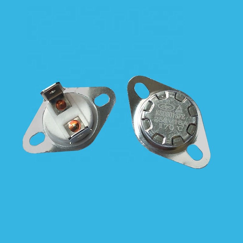 High Limit Bimetal Disc Type Bimetalica Termostato KSD301 Thermostat 16A 250V KSD301 Temp Controller