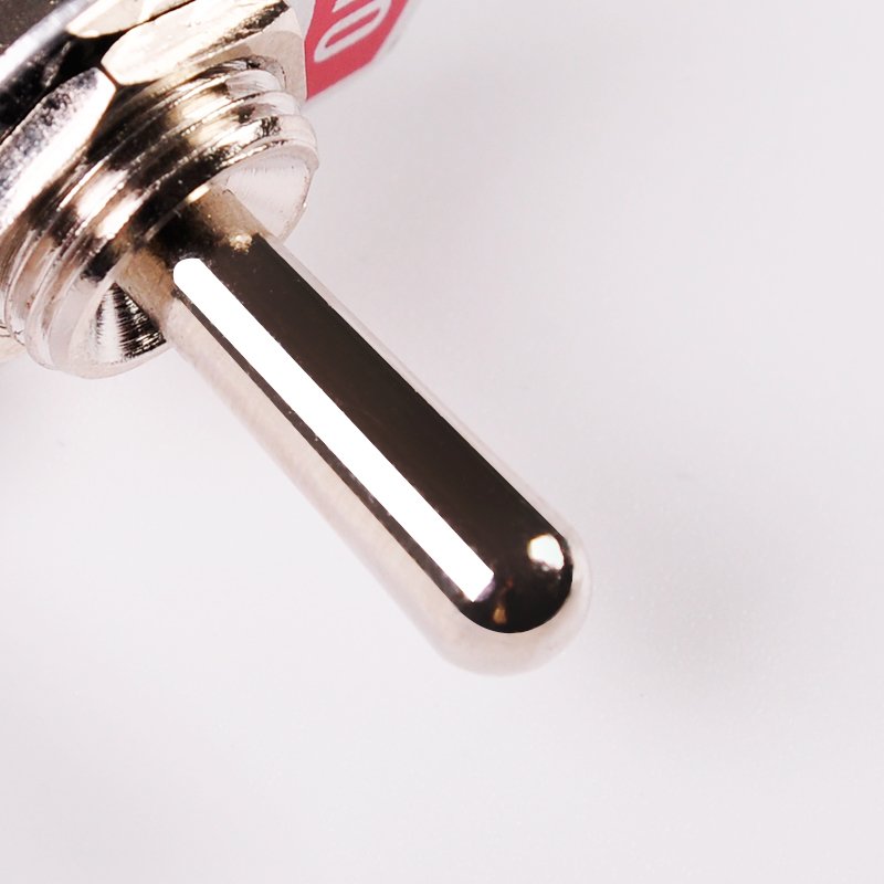 Toowei 10a15a 12mm Auto Car Boat Truck Spring Return Toggle Switch 3 Position Way Momentary with Cover Guard