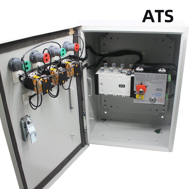 Support Customized Dual Power Automatic Transfer Switch Distribution Box Automatic Conversion Box ATS
