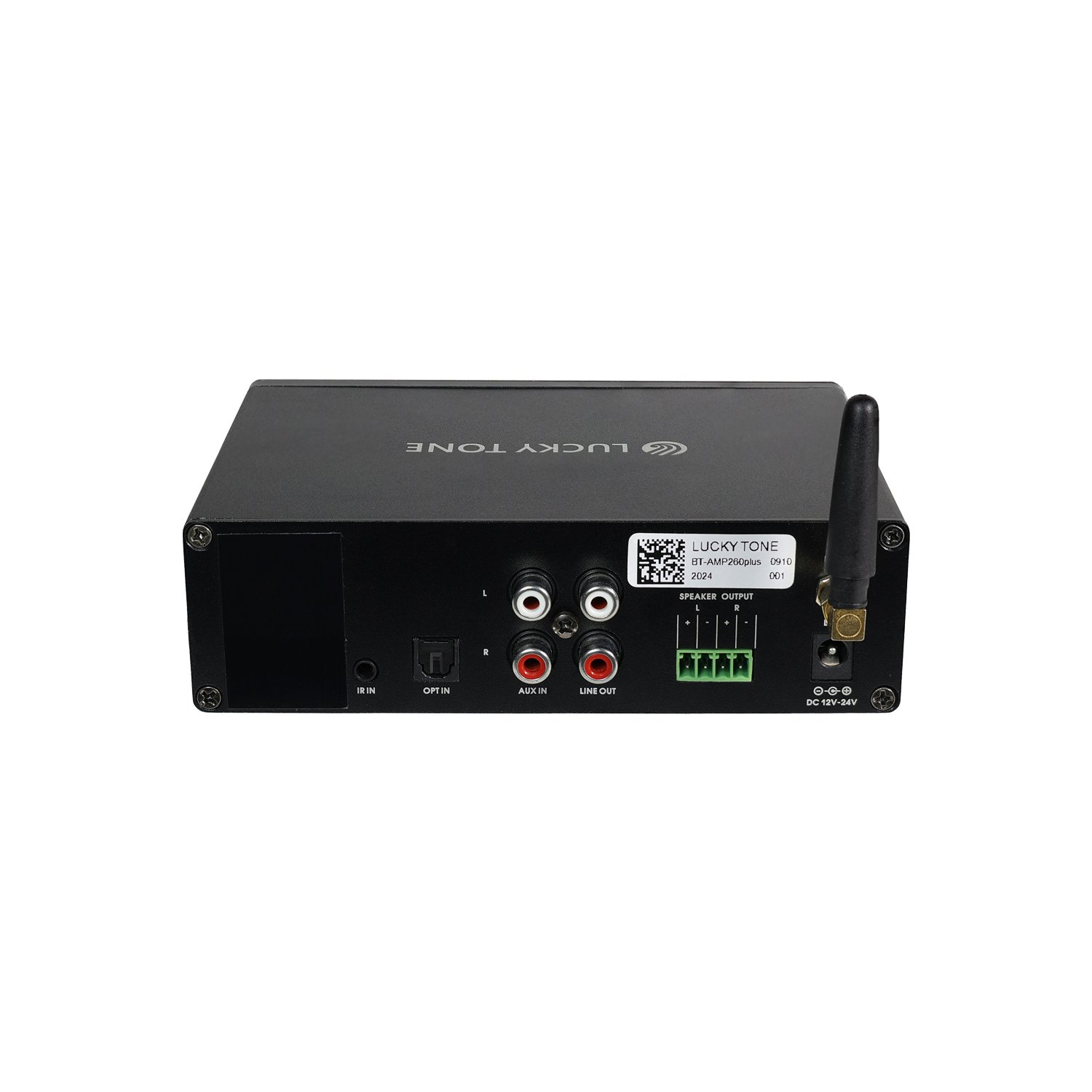 M 2 Channel Bluetooth Wireless Music Streaming Audio Amp Receiver Audio Mini Amplifier with Usb Reader/Aux Input