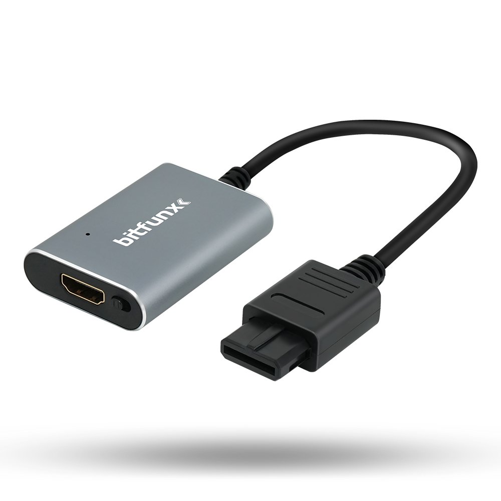 Retro Game 720P HDMI Converter HD Adapter SV/AV Auto Switch with 4:3/16:9 for N64 /NGC/SNES Console Accessories Video Cable