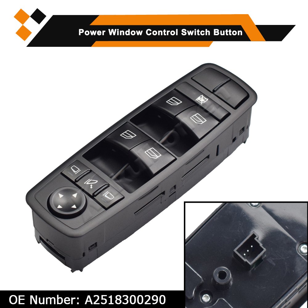 BENZ W164 GL320 GL350 GL450 ML320 ML350 ML450 R320 R350 SORGHUM Popular Car Front Left Master Power Window Switch Interior