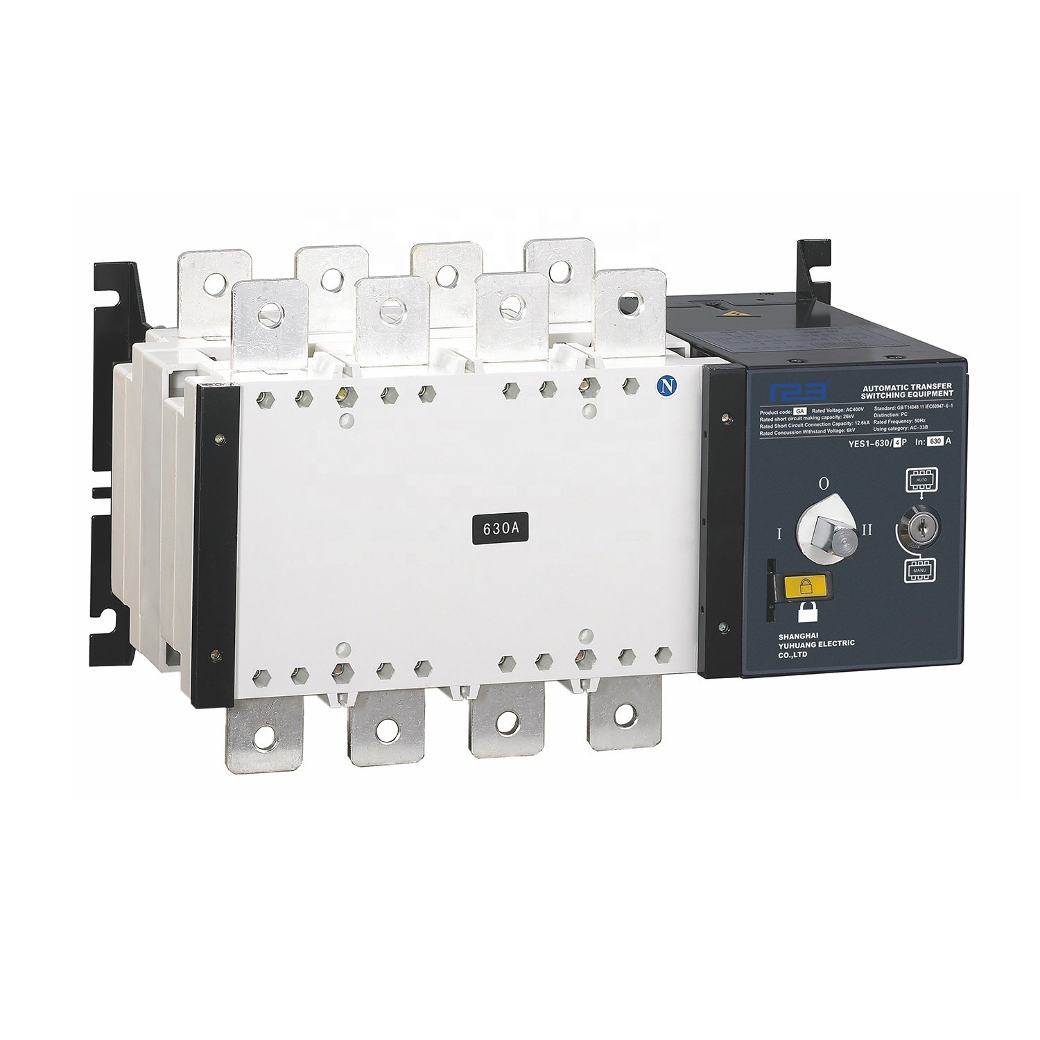 123 YUYE 100A GA Type Socomec Type Three Position Automatic Transfer Switch ( ATS )