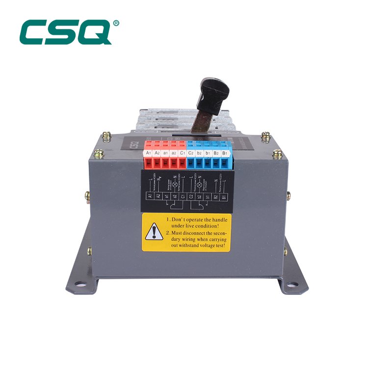 CSQ HYCQ1B-125N 100 Amp Automatic Transfer Switch 100A 2P 3P PC Class 4P 125A Automatic Changeover Switch Device
