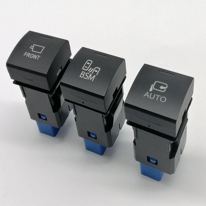 Auto Switches 12V Car Fog Light on Off Driving Light bar Push Button Switch Square Multifunctional Modification Switch
