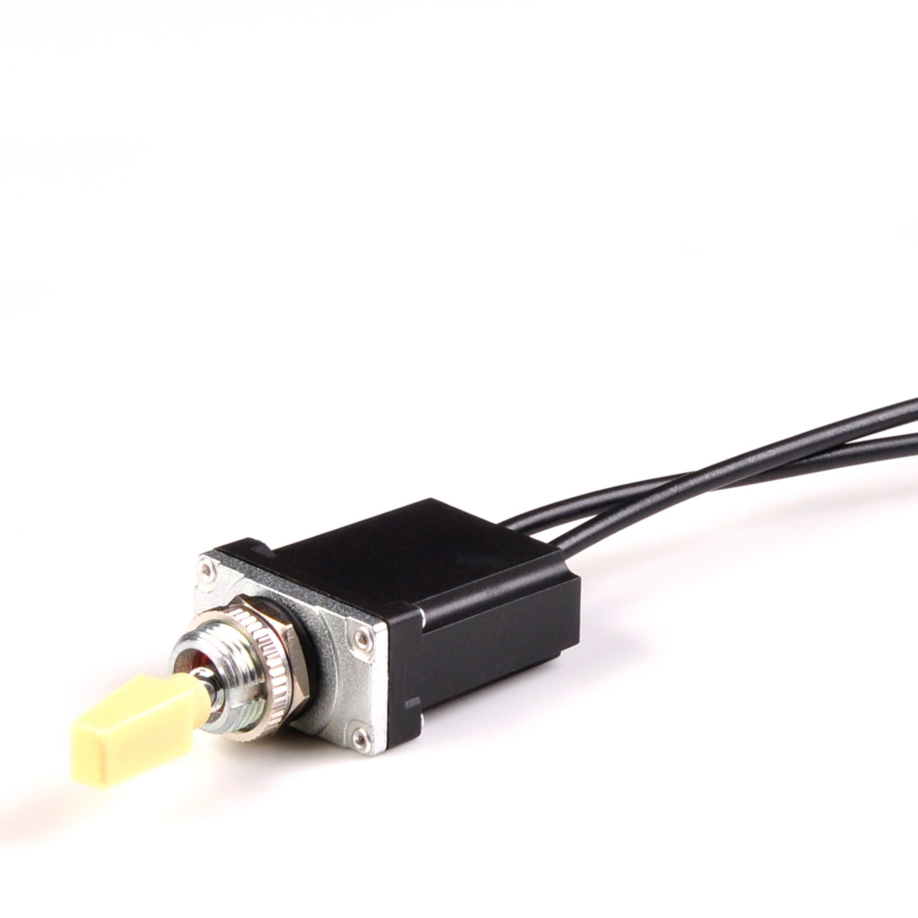 Toggle Switch Waterproof 2Position Metal SPST on OFF Toggle Switch With Wire Terminal for Racing Auto Car ATV