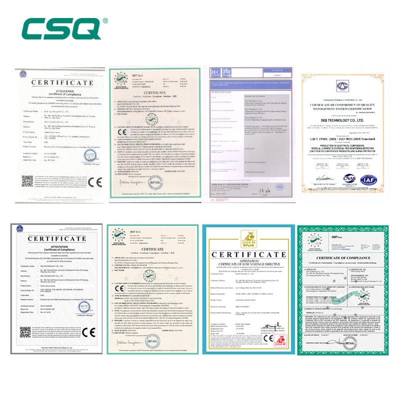 China CSQ HYCQ1 Automatic ATS Auto Changeover Switch 630A 1000A Change Over Switch PC Class 400A 4P Automatic Transfer Switch