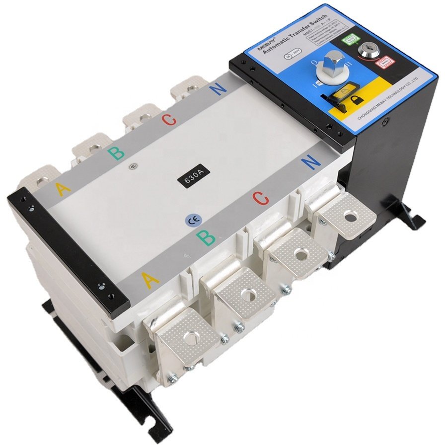 630A ATS Generator Controller Auto Change Over Switch 630A 4 Pole