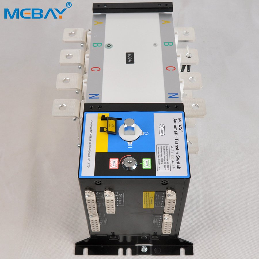 630A ATS Generator Controller Auto Change Over Switch 630A 4 Pole