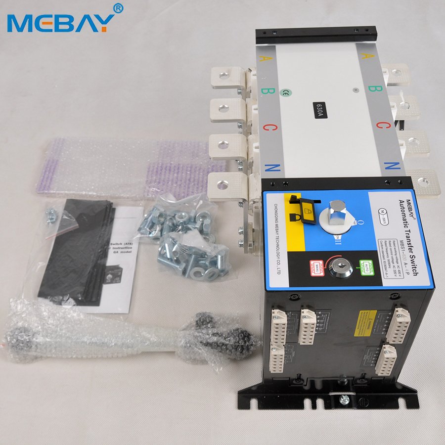 630A ATS Generator Controller Auto Change Over Switch 630A 4 Pole