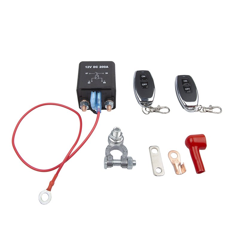 Wholesale 12V 250A Industrial Car Battery Breaker Switch Kit Customizable Manual Type with Remote Control Switches