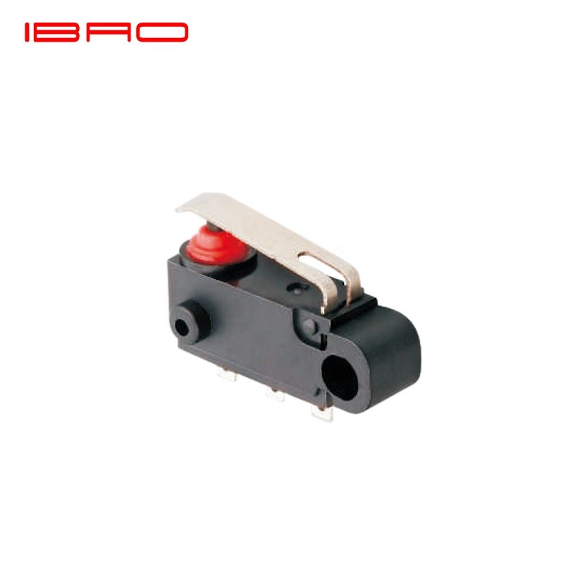 Automotive 10A/250V SPDT IP67 Micro Switch 1M Cycles Plastic/Brass -40°C~85°C IBAO MAE Series