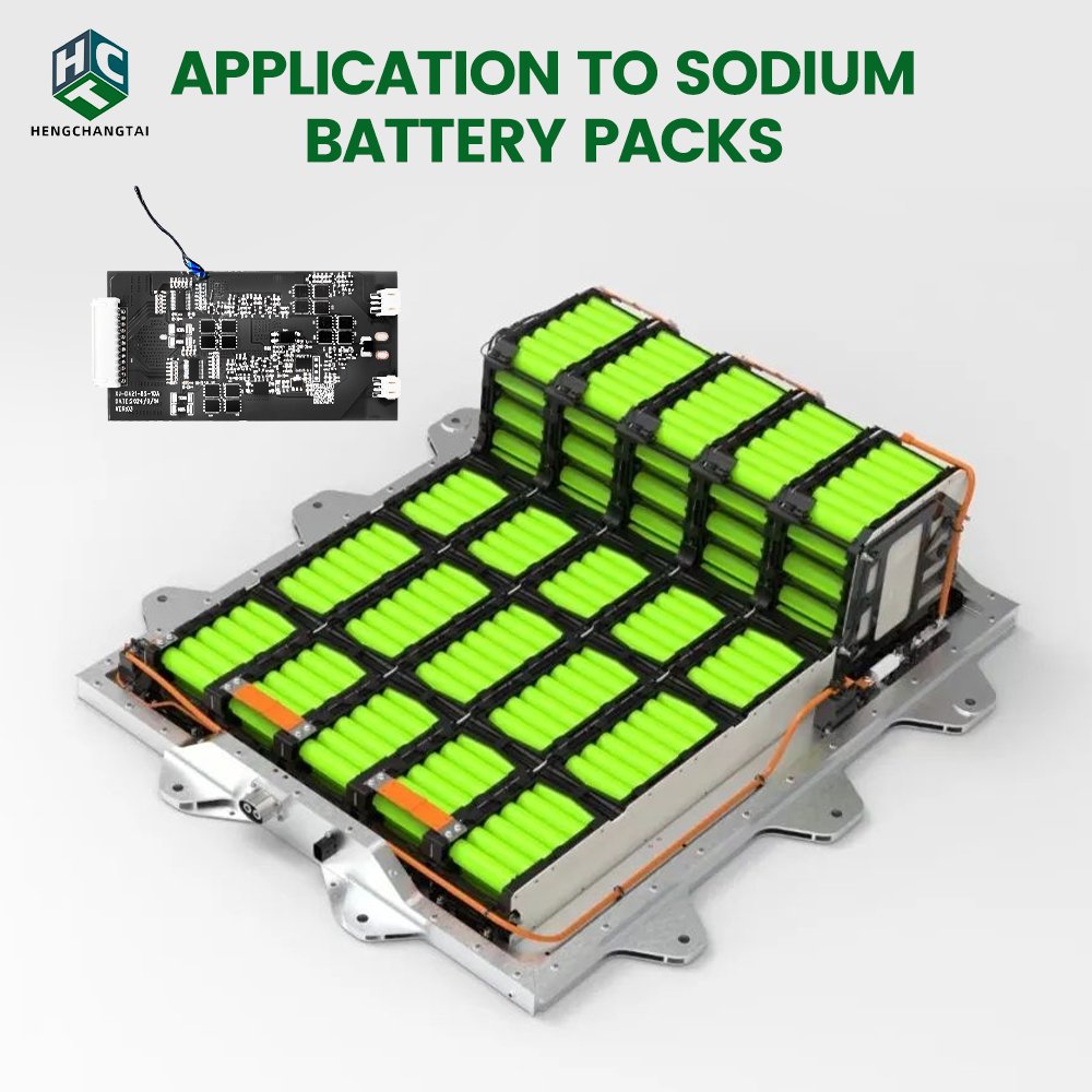 HCT BMS 4S 8S 10A 12V 24V 32V Car Truck Motorcycle Starting BMS for LFP NMC Lithium Battery