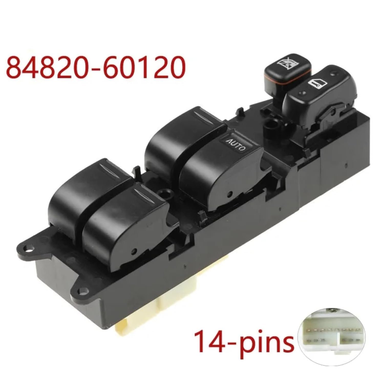 84820-60120 8482060120 RH Power Window Master Switch for Toyota Land Cruiser 4.7L 100 Series Right Hand Drive