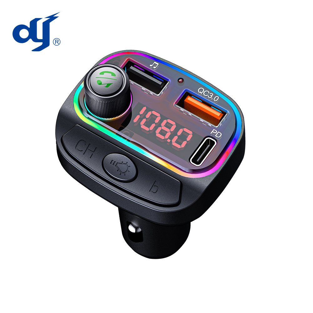 Car Mp3 Player Music Adapter Dual Usb Car Charger Wireless Bluetooths Handsfree Car Kit Fm Transmitter