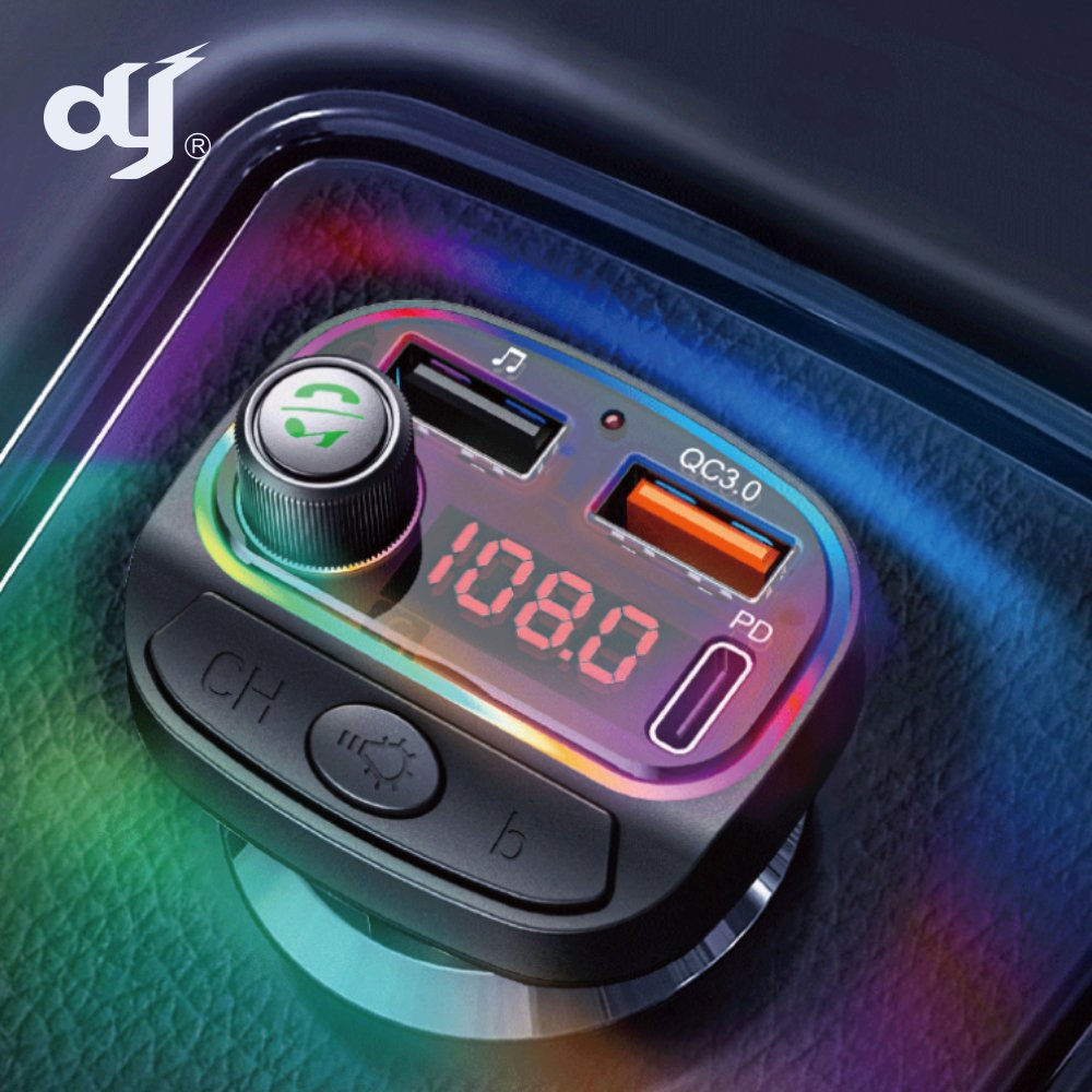 Car Mp3 Player Music Adapter Dual Usb Car Charger Wireless Bluetooths Handsfree Car Kit Fm Transmitter