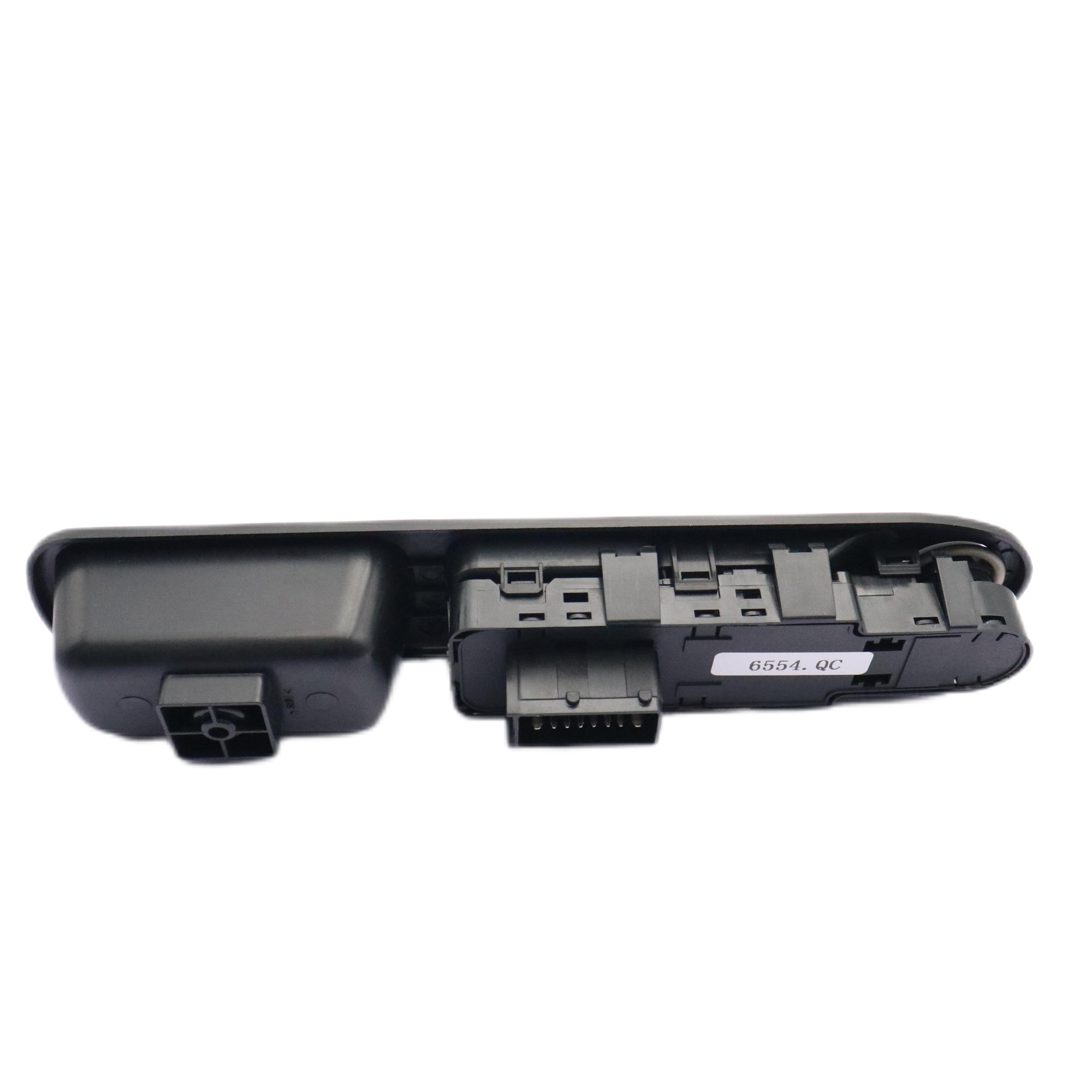 JHB053 6554.QC New Plastic Car Window Lifter Switch Compatible with Peugeot 207 Citroen C3 C4 Picasso