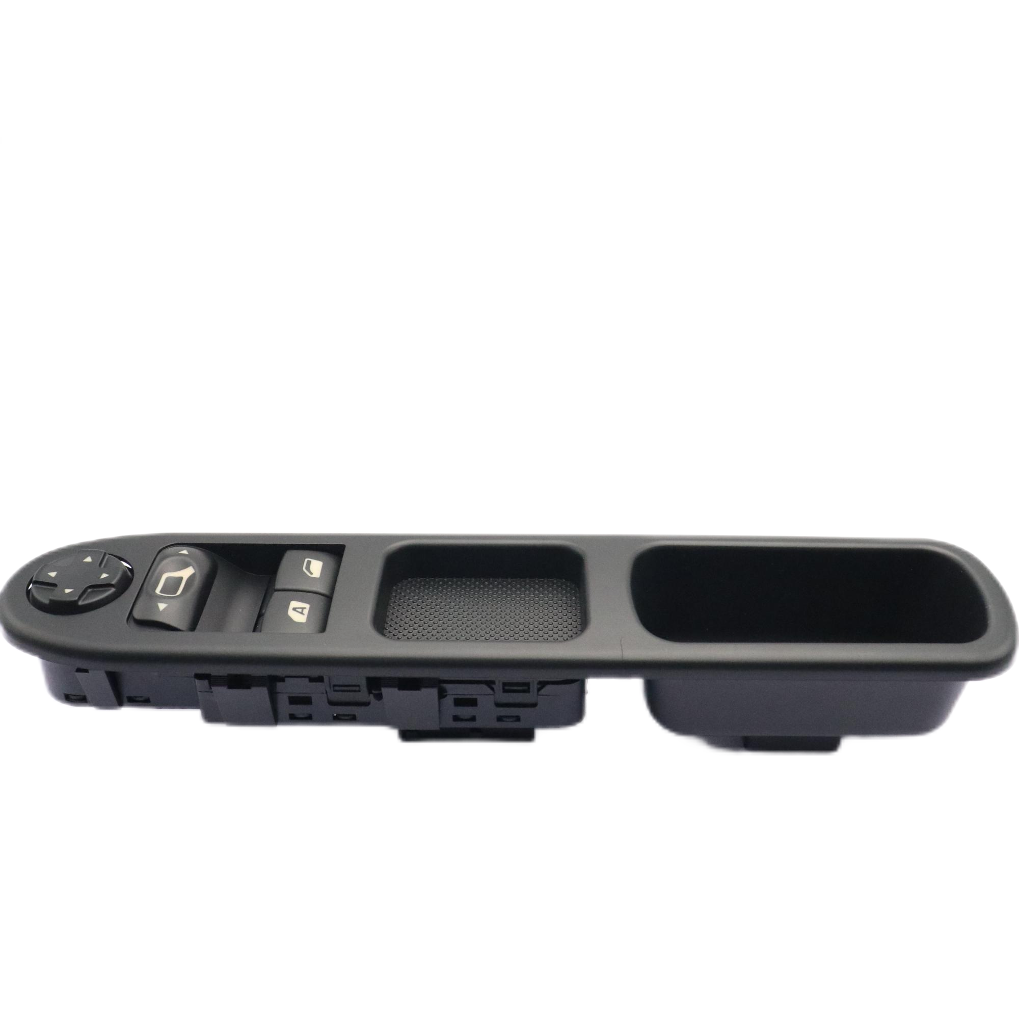 JHB053 6554.QC New Plastic Car Window Lifter Switch Compatible with Peugeot 207 Citroen C3 C4 Picasso