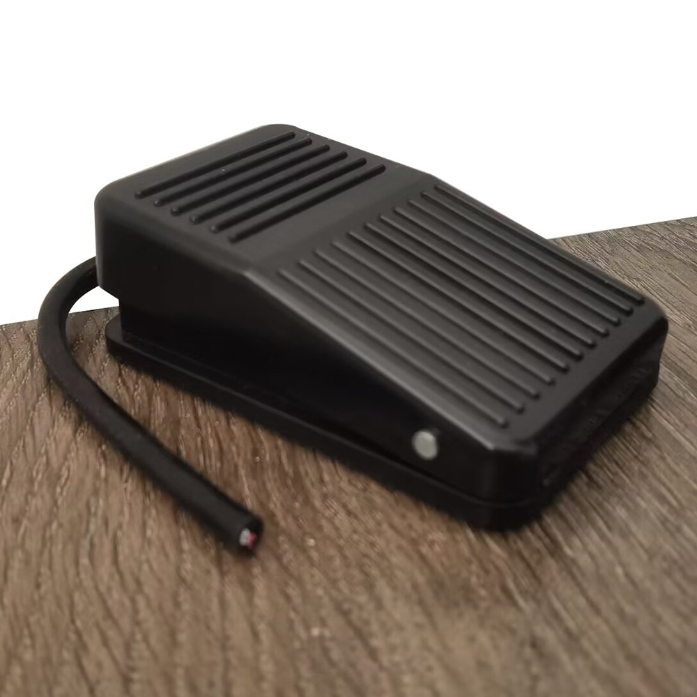 Foot Switch Plastic Pedal Foot Wired 1-3 Meter Controller AC 10A 250V Foot Pedal Switch Waterproof