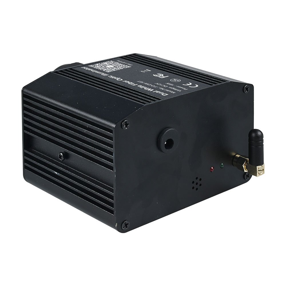 16W CCT Dual White Twinkle Fiber Optic Illuminator Car Roof Starry Sky LED Light Engine With APP Controller/Remote With Fiber