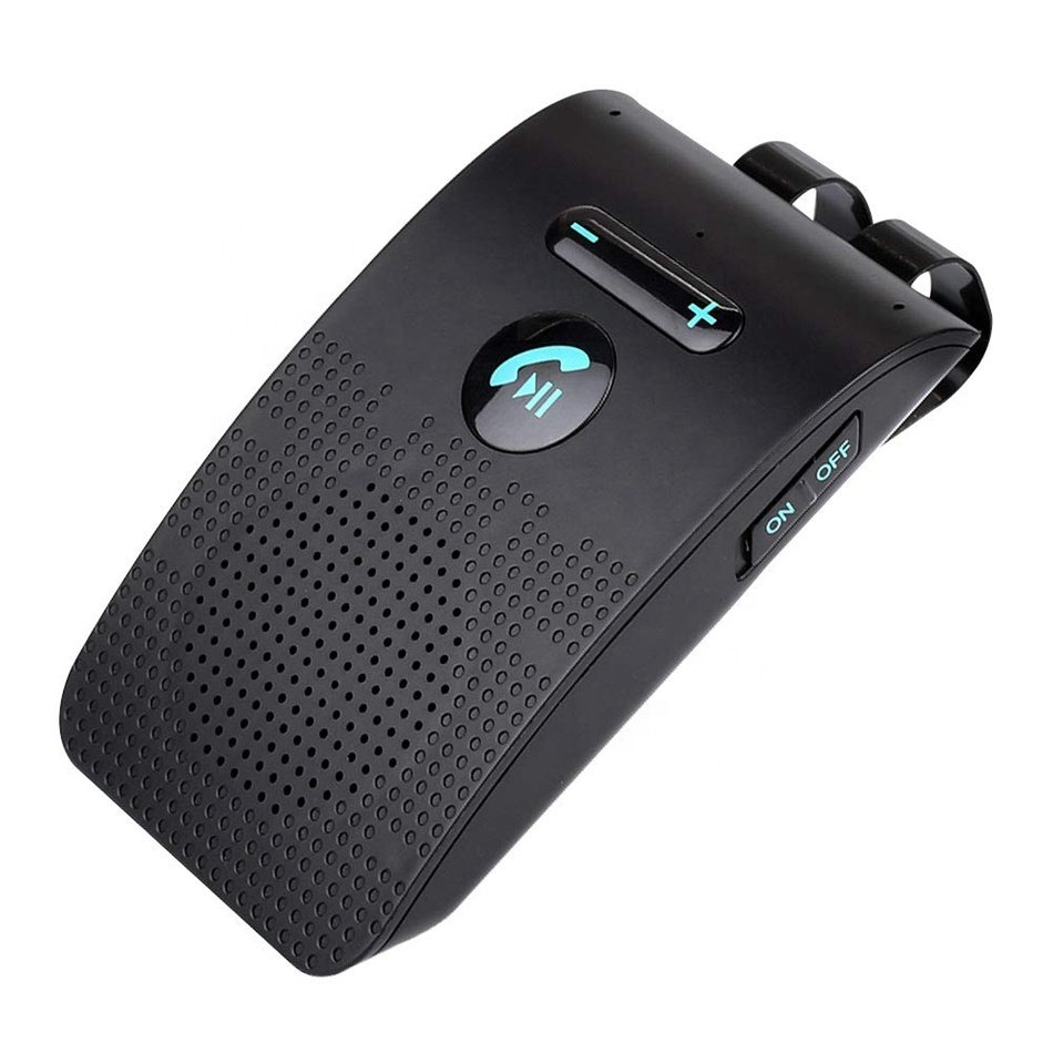 New Car Bluetooth Speaker Handsfree Wireless Noise Cancellation Stereo Car Music Player Bluetooth Car Sun Visor Speaker