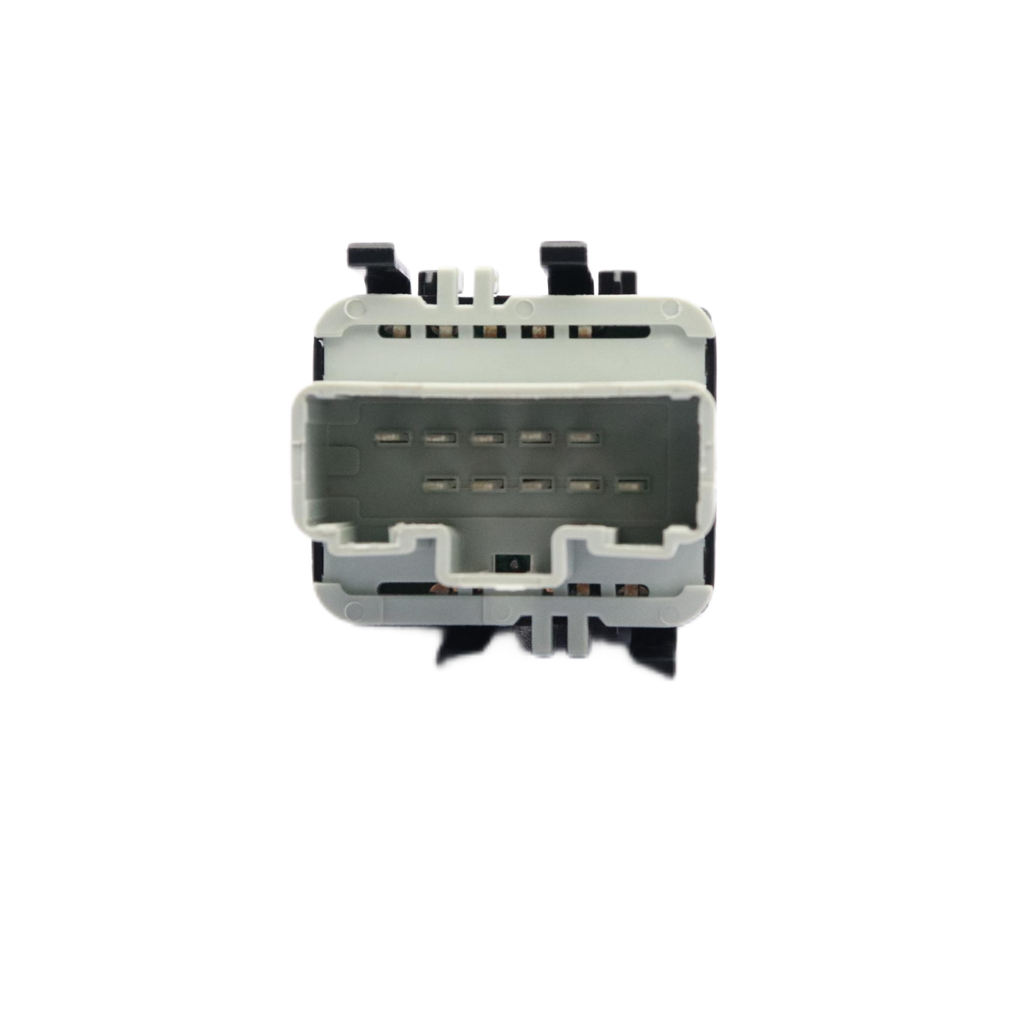 JHB056 8200315042 8200 315 042 Grey Bottom Orange Light Double Buttons 1-File Car Window Lifter Switch Scenic Megane New