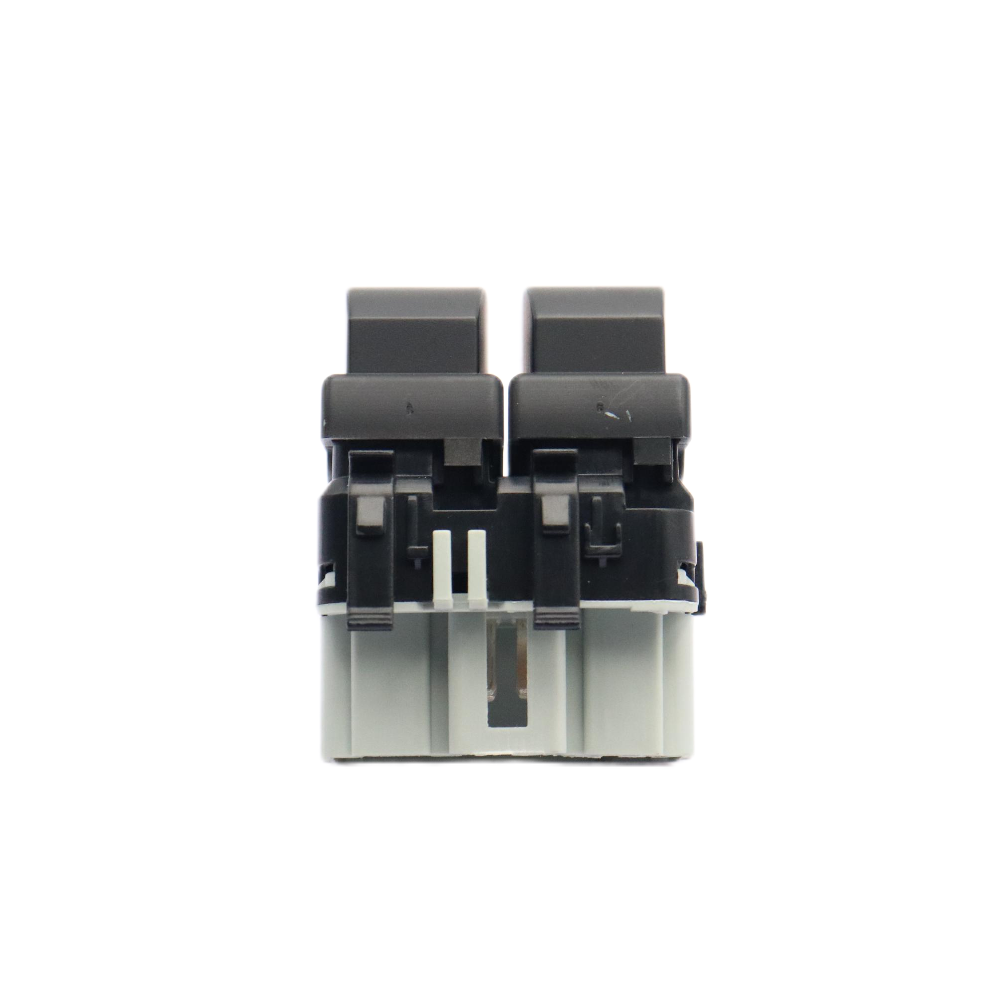 JHB056 8200315042 8200 315 042 Grey Bottom Orange Light Double Buttons 1-File Car Window Lifter Switch Scenic Megane New