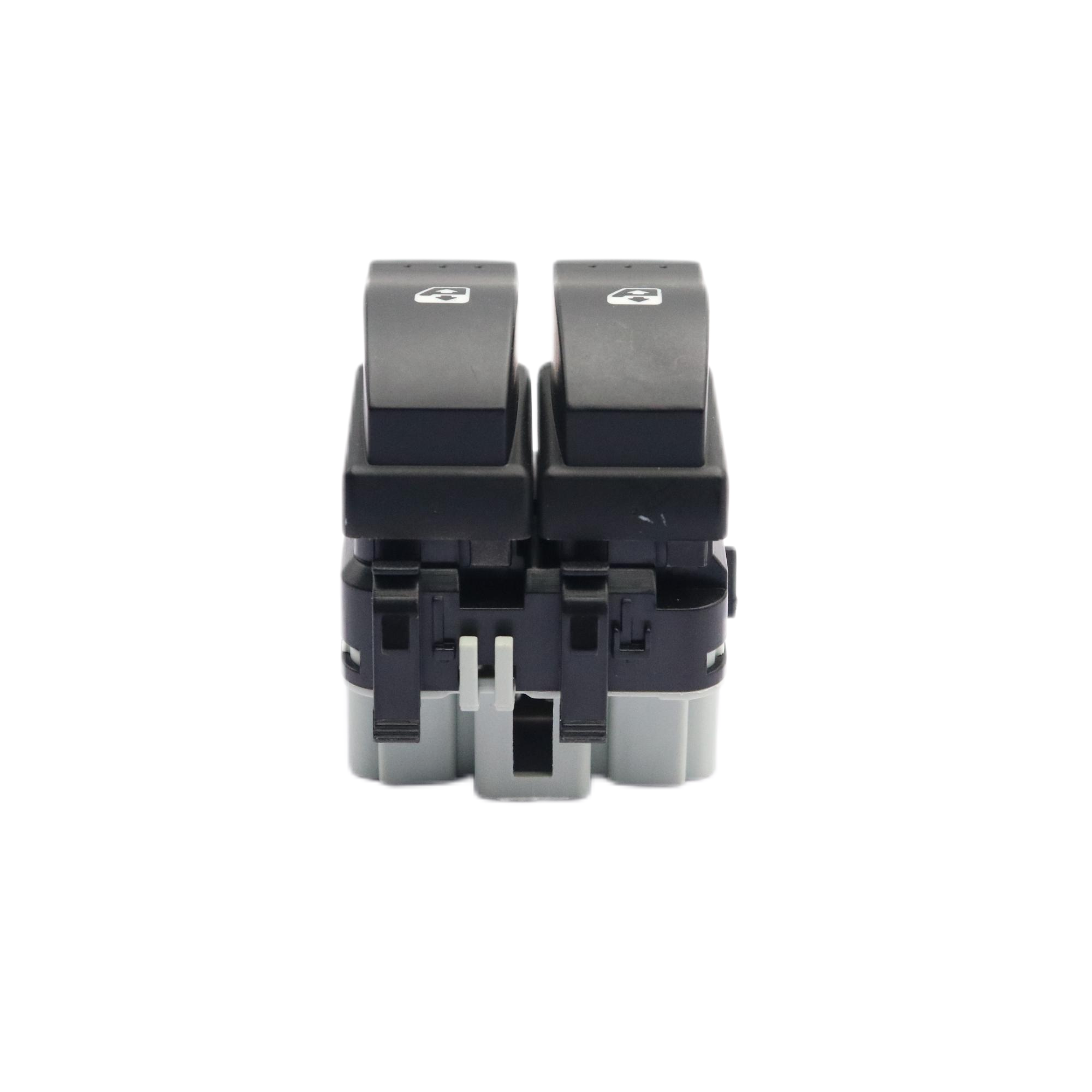 JHB056 8200315042 8200 315 042 Grey Bottom Orange Light Double Buttons 1-File Car Window Lifter Switch Scenic Megane New