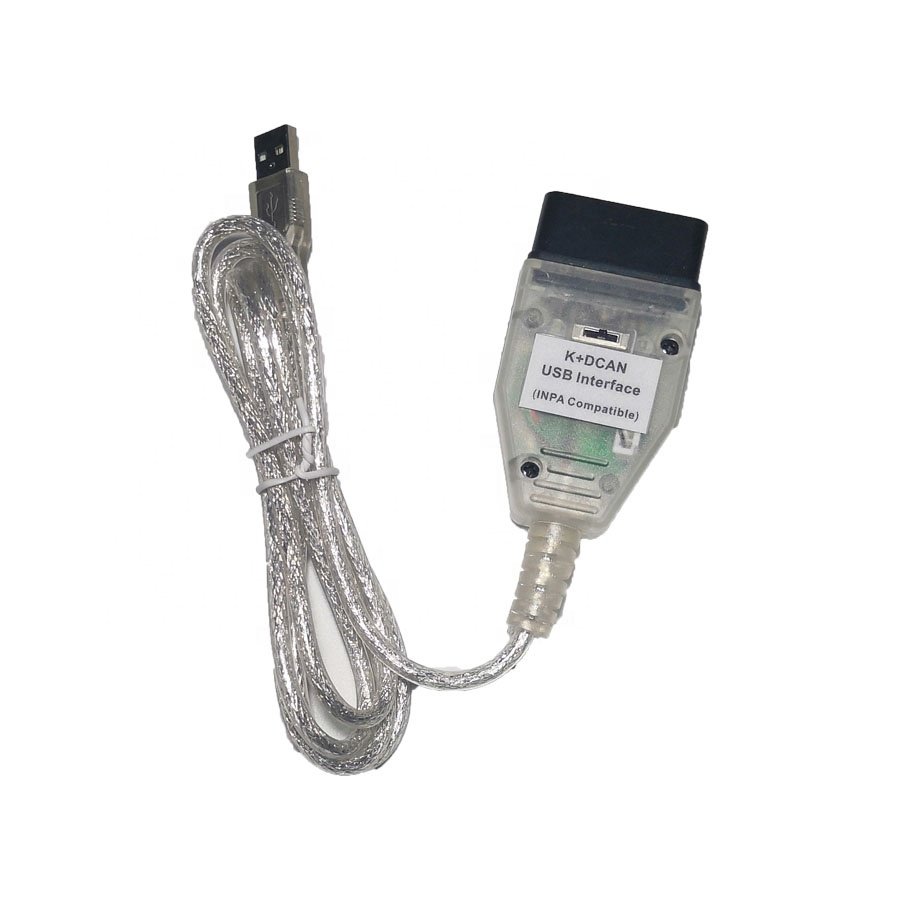 ACARDIAG 9241 FT232 Chip K+CAN DCAN Switch Button for BMW INPA OBD2 Cable Auto Diagnostic Tool