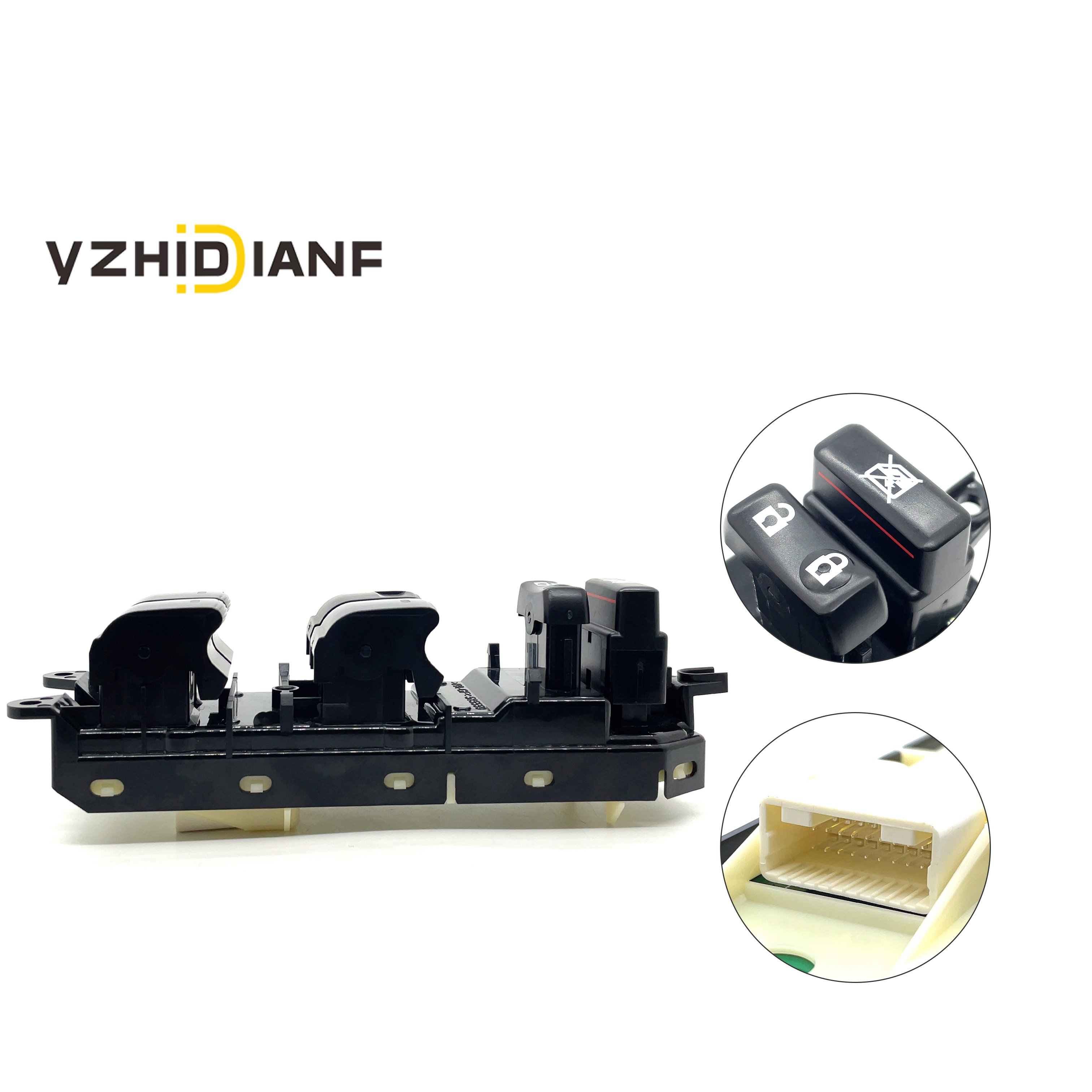 Front Driver Side Power Window Regulator Switch Assembly 8404008020 84040-08020 for Toyota Sienna 2011-2015