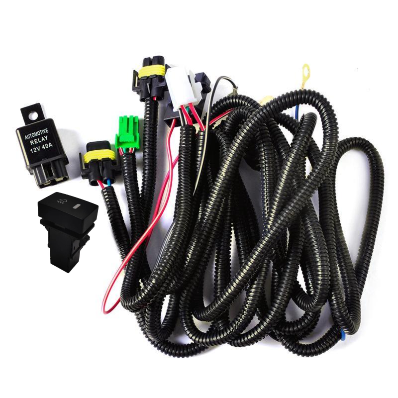 Car Automotive Fog Lighting Switch Fog Lamps Switch With Wiring Harness for Honda Fit Elysion CRIDER